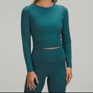 Lululemon All It Takes Ribbed Nulu Long Sleeve Shirt